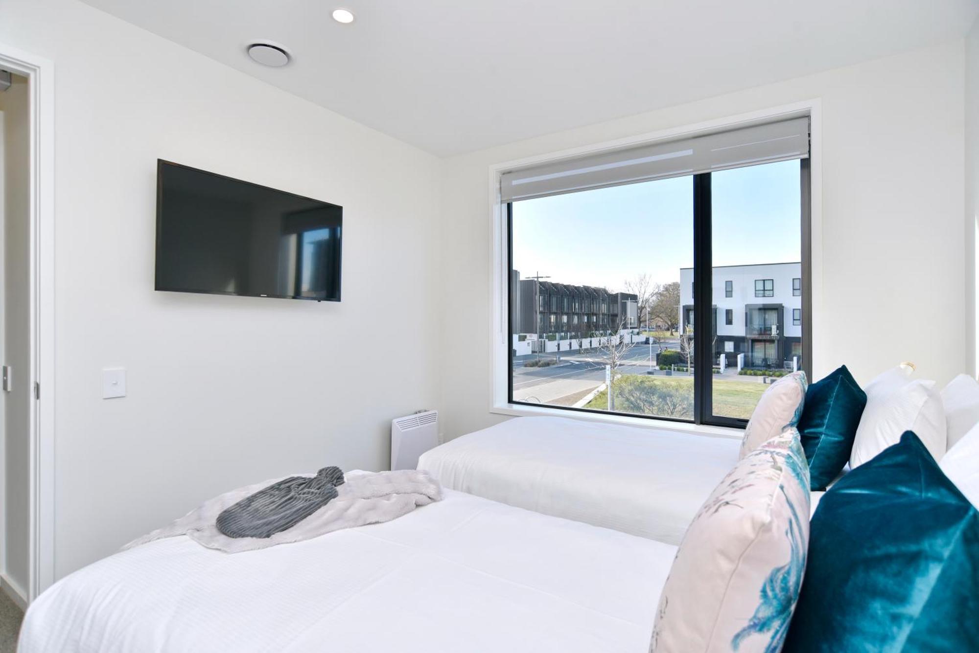 Hereford St Apartment - Christchurch Holiday Homes Eksteriør bilde
