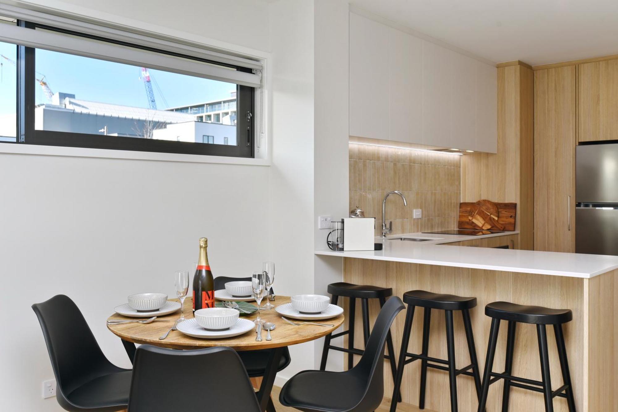 Hereford St Apartment - Christchurch Holiday Homes Eksteriør bilde